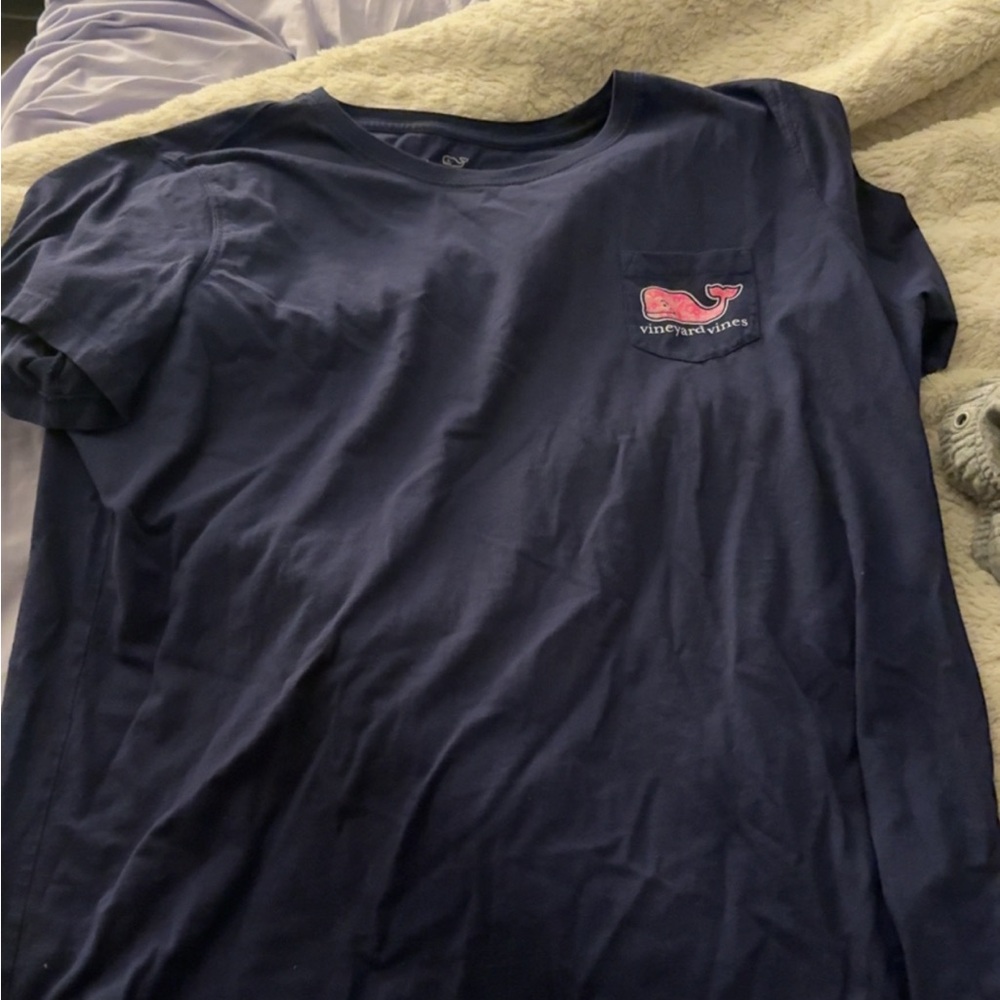 Vineyard Vines Women's Navy Short Sleeve Tee